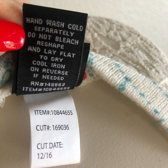 DISNEY Little Mermaid Ariel Open Front Cardigan Lace Detail 4 - Picture 7 of 9